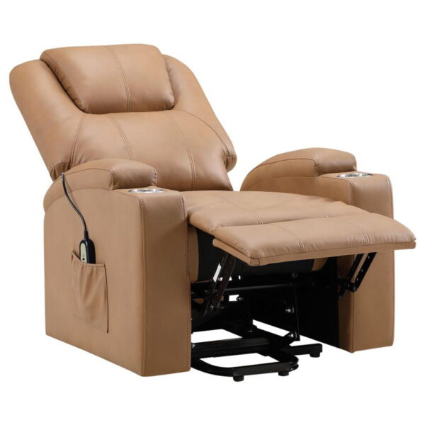 Armstrong - Upholstered Power Lift Massage Recliner - Image 42