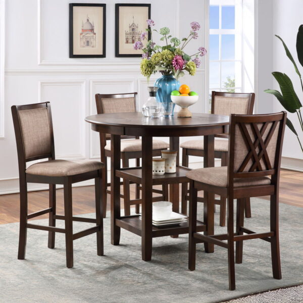 Amy - 5 Piece Counter Dining Set - Image 29