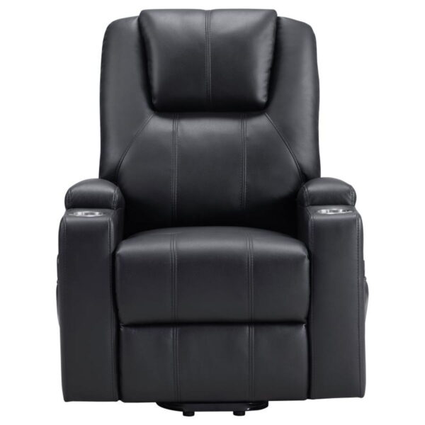 Armstrong - Upholstered Power Lift Massage Recliner - Image 43