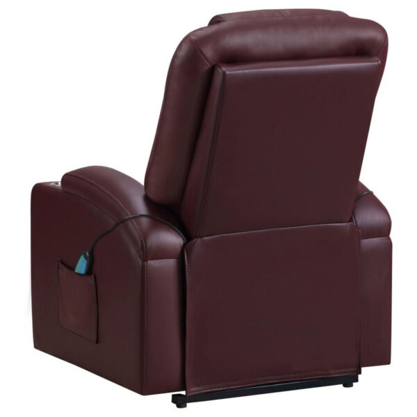 Armstrong - Upholstered Power Lift Massage Recliner - Image 15