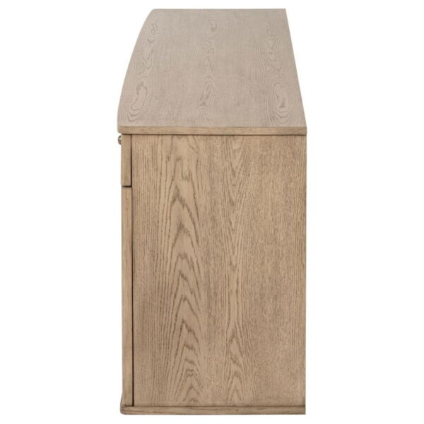 Kailani - 4-Door Cane Sideboard Buffet Cabinet - Beige Oak - Image 5