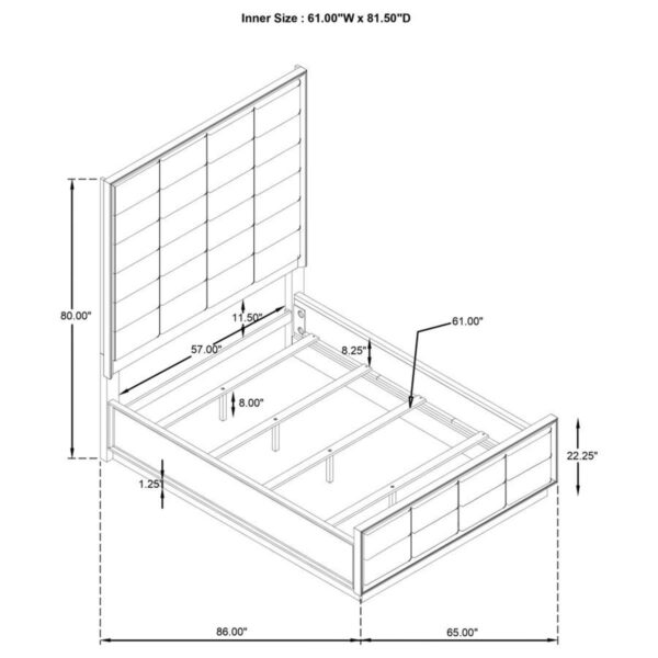 Durango - Wood Panel Bed - Image 36