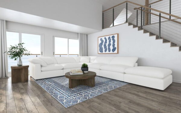 Raleigh - Boucle Upholstered Modular Sectional - Image 53