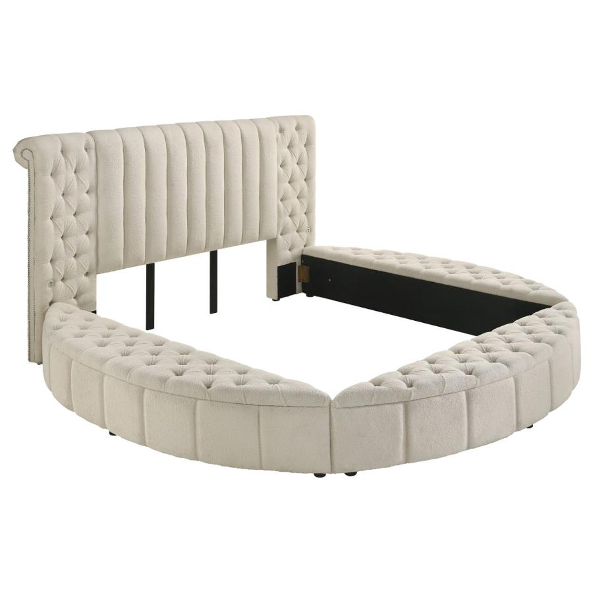 Sonya - Upholstered Round Storage Bed - Image 18