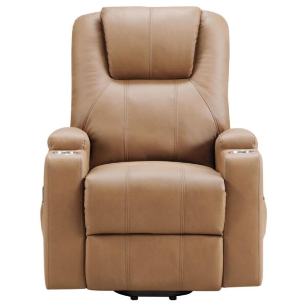 Armstrong - Upholstered Power Lift Massage Recliner - Image 38