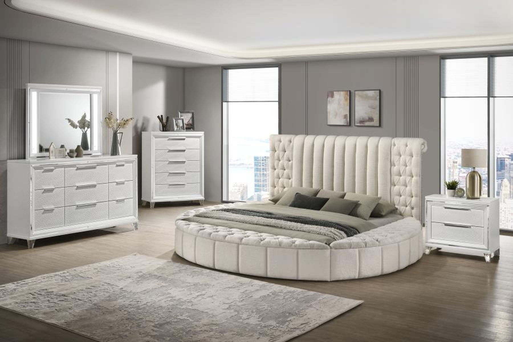 Sonya - Upholstered Round Storage Bed - Image 10