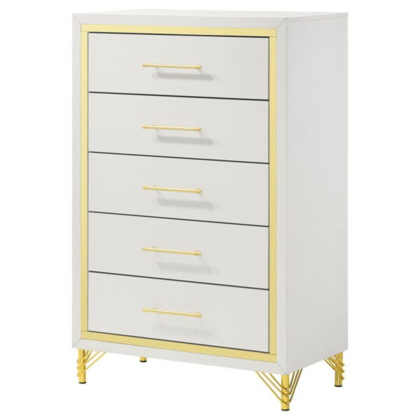 Lucia - 5-Drawer Bedroom Chest - Image 17