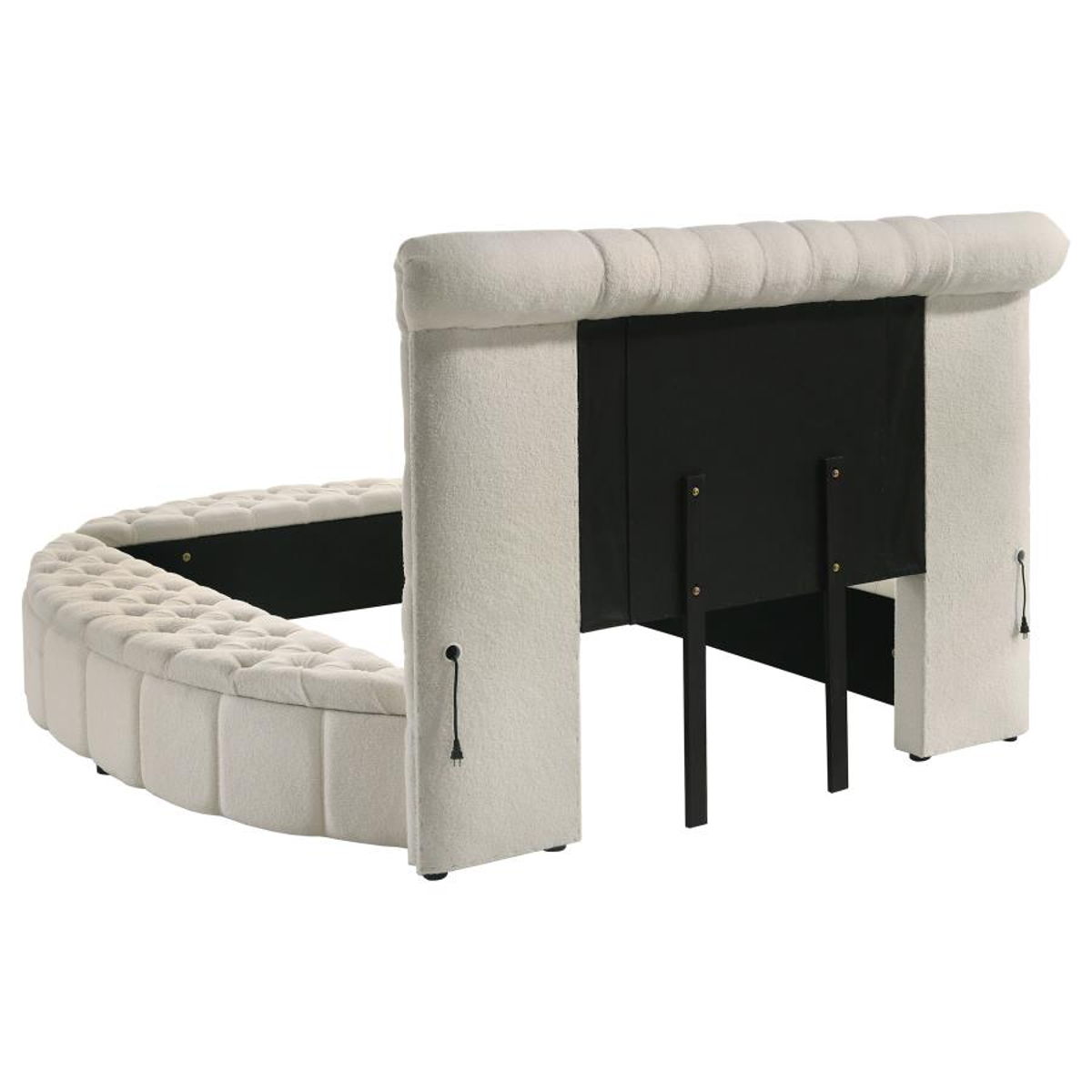 Sonya - Upholstered Round Storage Bed - Image 16