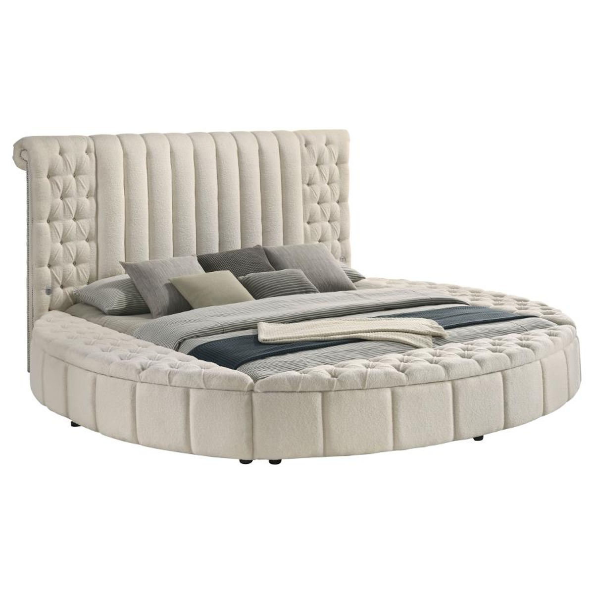 Sonya - Upholstered Round Storage Bed - Image 7