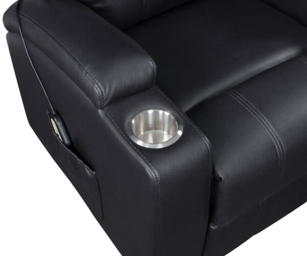 Armstrong - Upholstered Power Lift Massage Recliner - Image 23