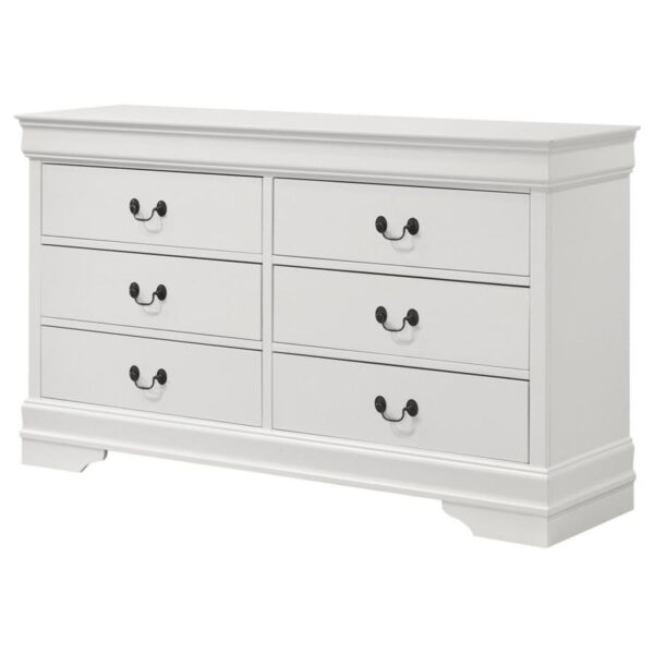 Louis Philippe - Six-Drawer Dresser - Image 15