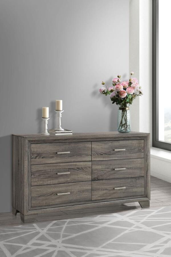 Wright - 6-Drawer Dresser Cabinet - Image 8