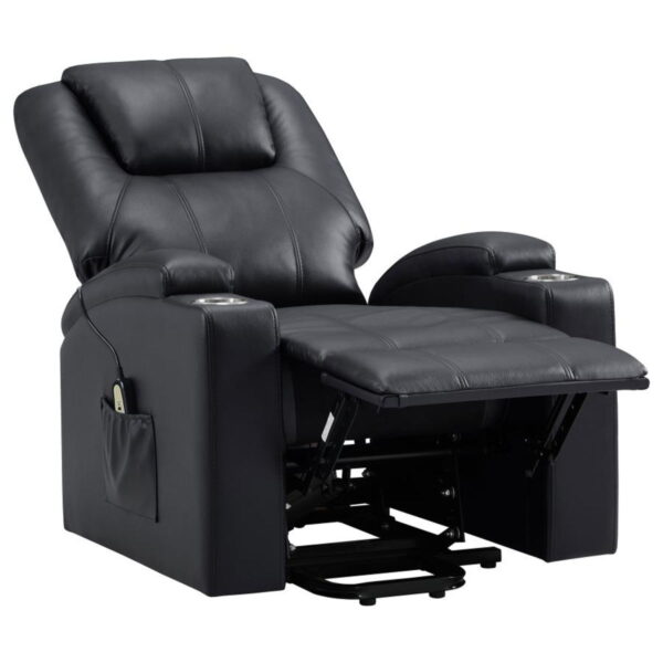 Armstrong - Upholstered Power Lift Massage Recliner - Image 11