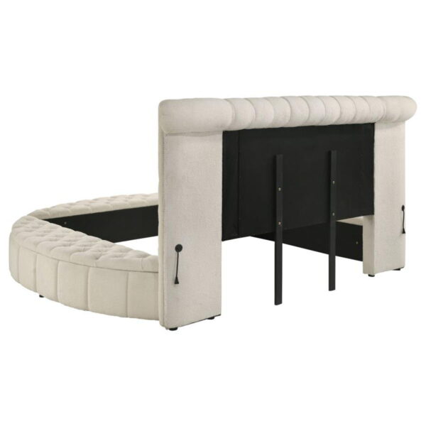 Sonya - Upholstered Round Storage Bed - Image 6