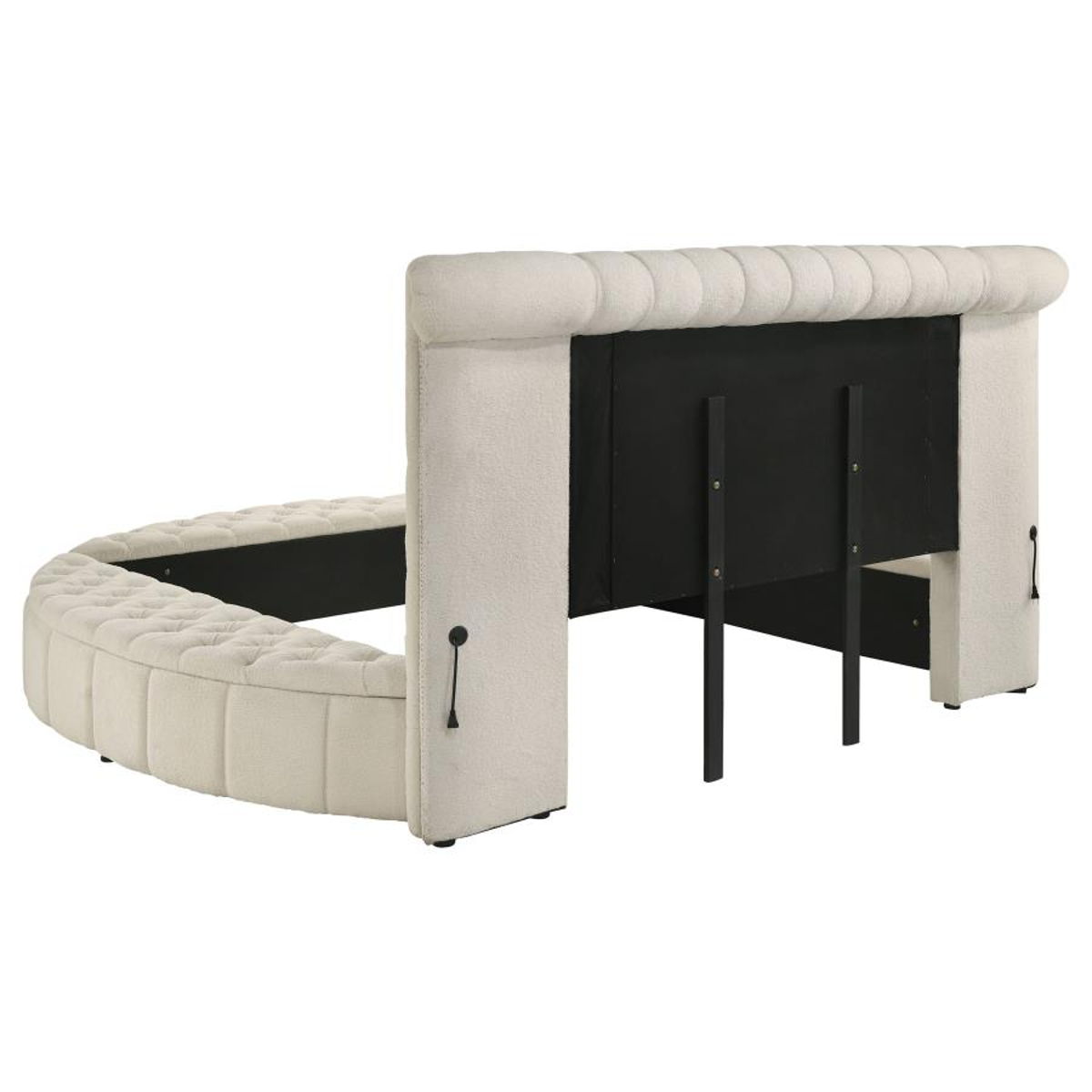 Sonya - Upholstered Round Storage Bed - Image 6