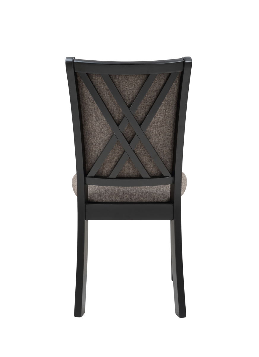 Potomac - 5 Piece Rectangle Dining Set (Table & 4 Chairs) - Brown / Black - Image 8