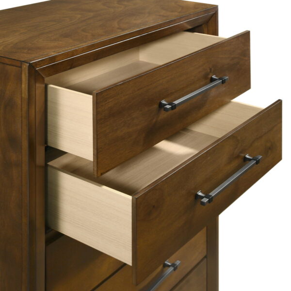 Ballard - 5 Drawer Chest - Walnut - Image 6
