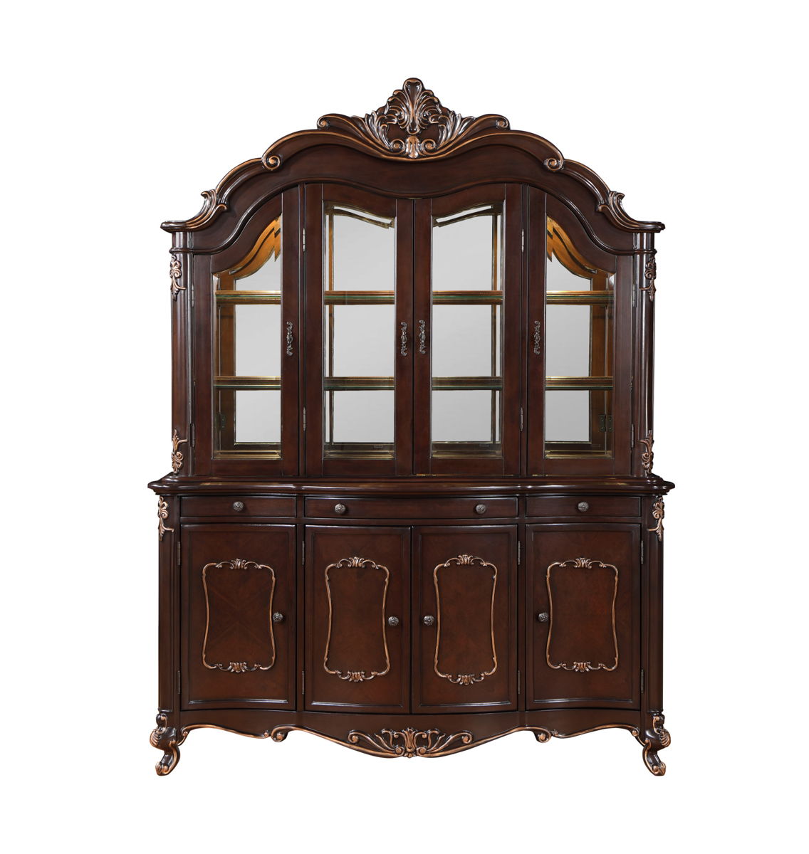Constantine - China Cabinet Top - Cherry - Image 5