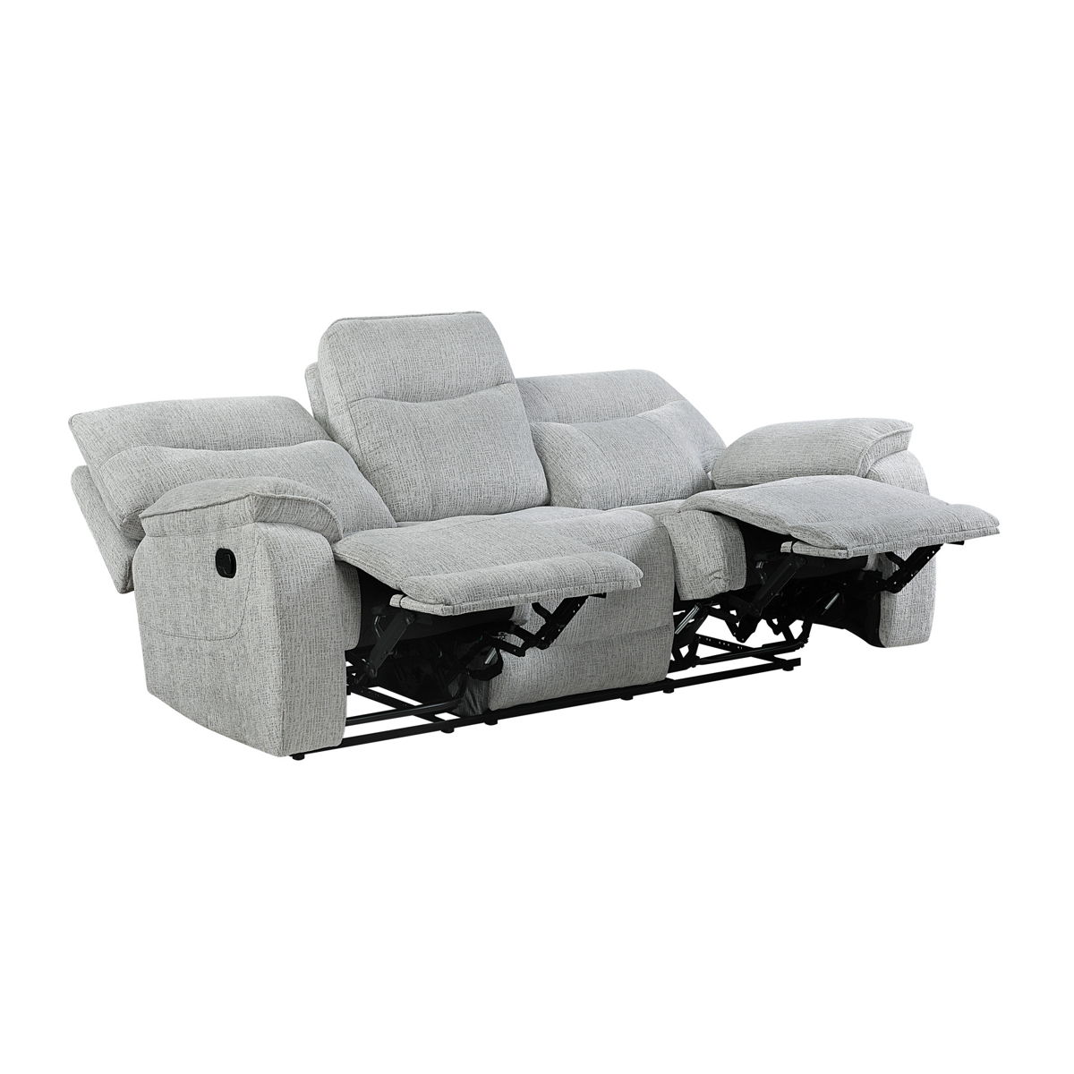 Chablis - Reclining Sofa - Mist Gray - Image 5