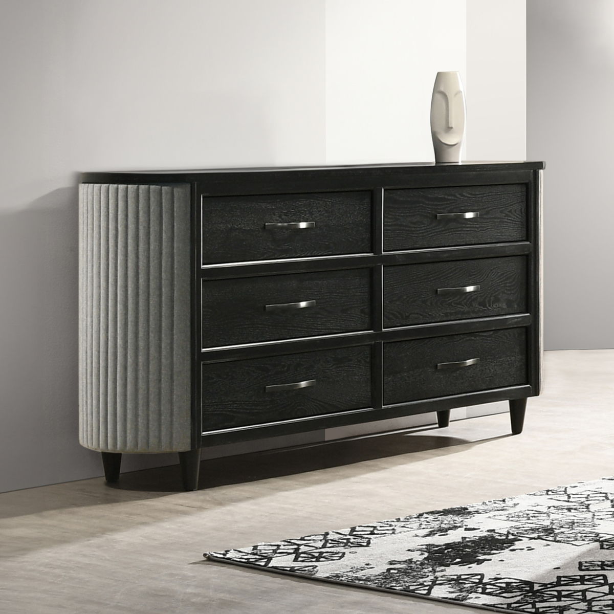 Skyline - 6 Drawer Dresser - Onyx - Image 4