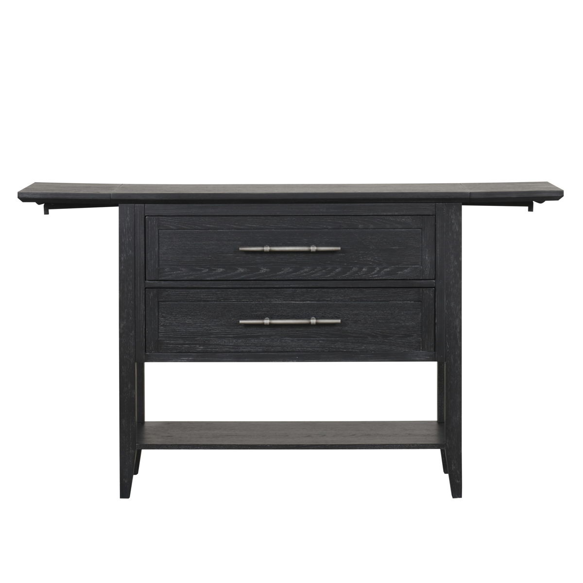 Sable Crest - Drop Leaf Server - Black - Image 5