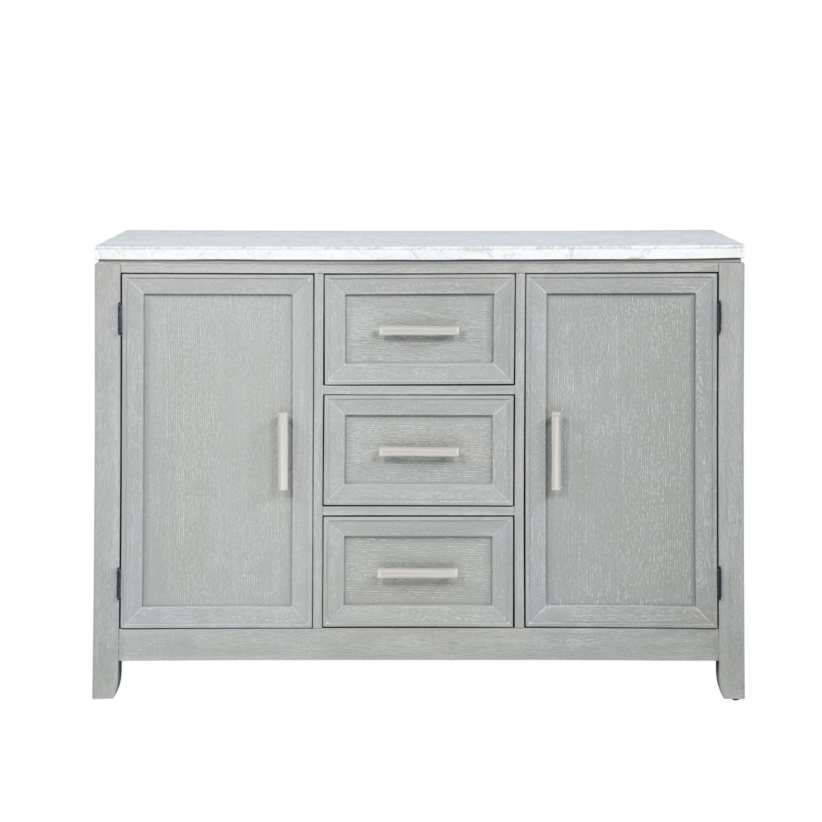 Fiona - Marble Top Dining Buffet / Server - Mist Gray - Image 8