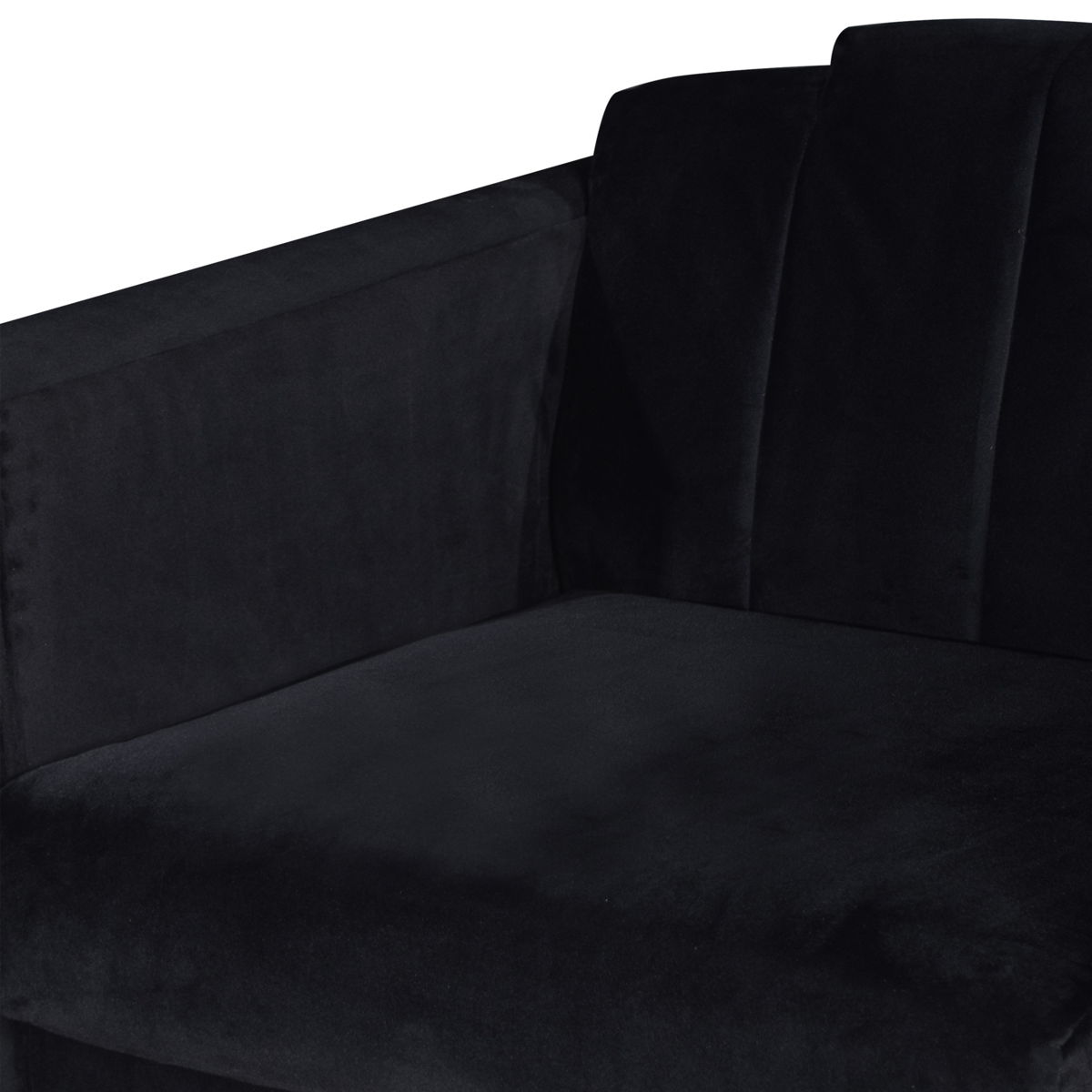 Empire - Lighted Loveseat - Black - Image 3