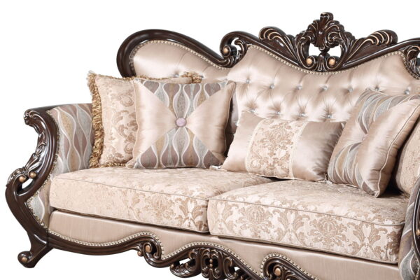 Constantine - Sofa (KD) - Red / Cherry - Image 4