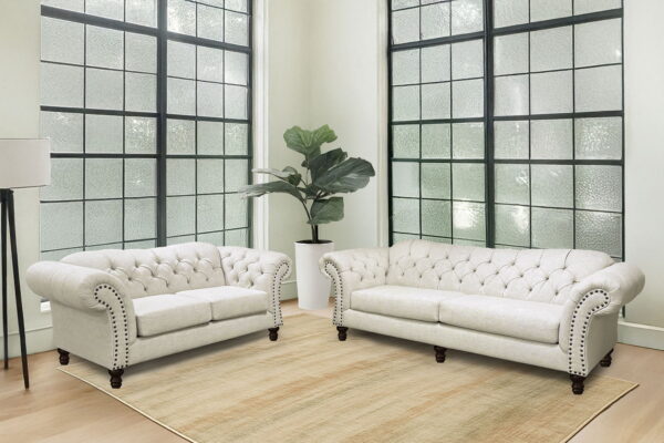 Whitmore - Loveseat - Khaki Beige - Image 2