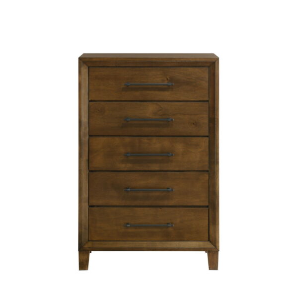 Ballard - 5 Drawer Chest - Walnut - Image 7