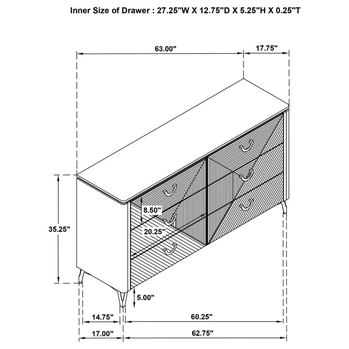 Cassia - LED Bedroom Set - Image 8