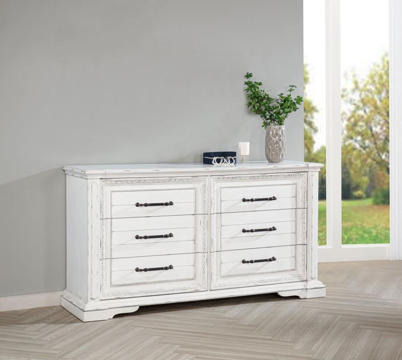Mckinney - 6-Drawer Bedroom Dresser Cabinet - Image 15