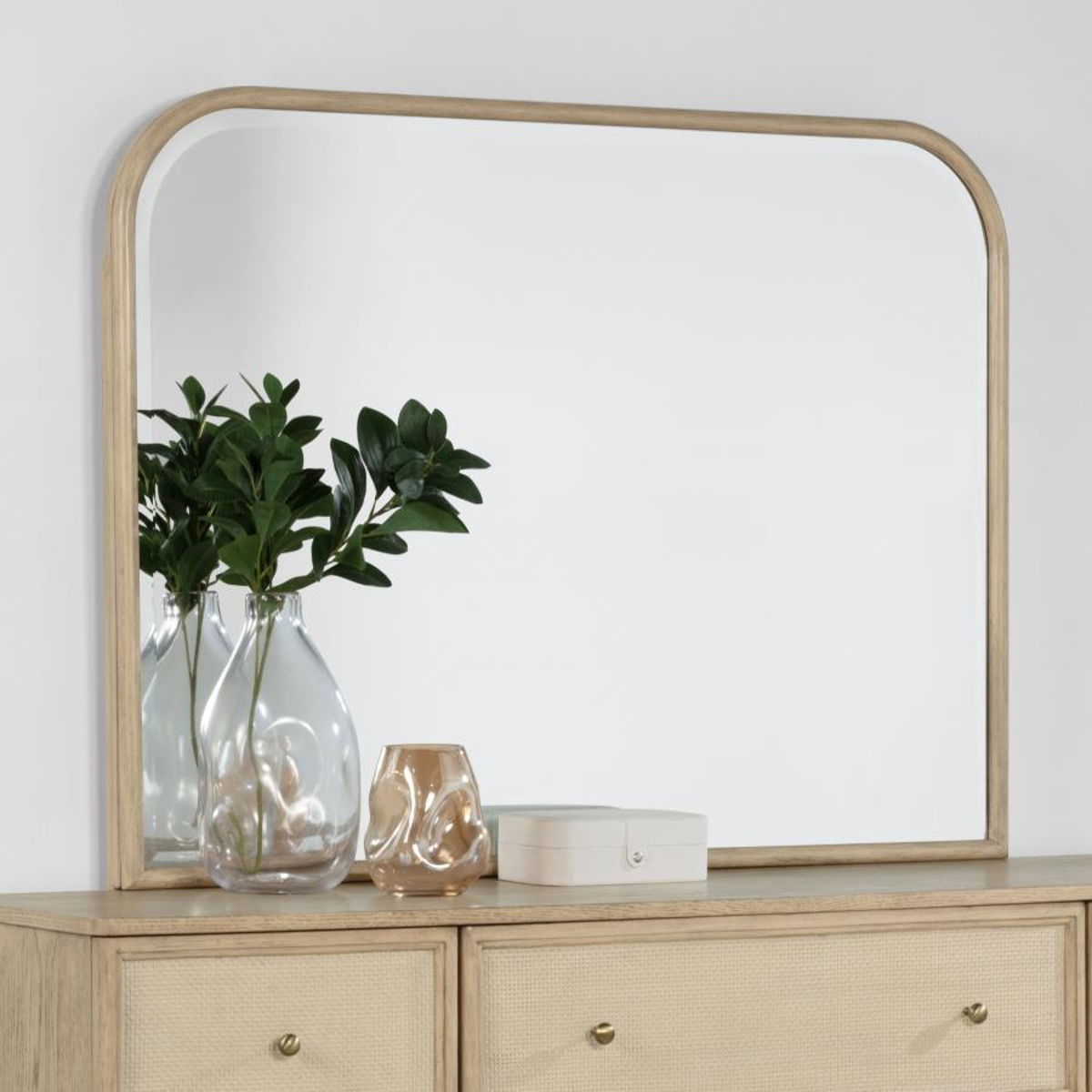 Kailani - Dresser Mirror - Beige Oak - Image 3