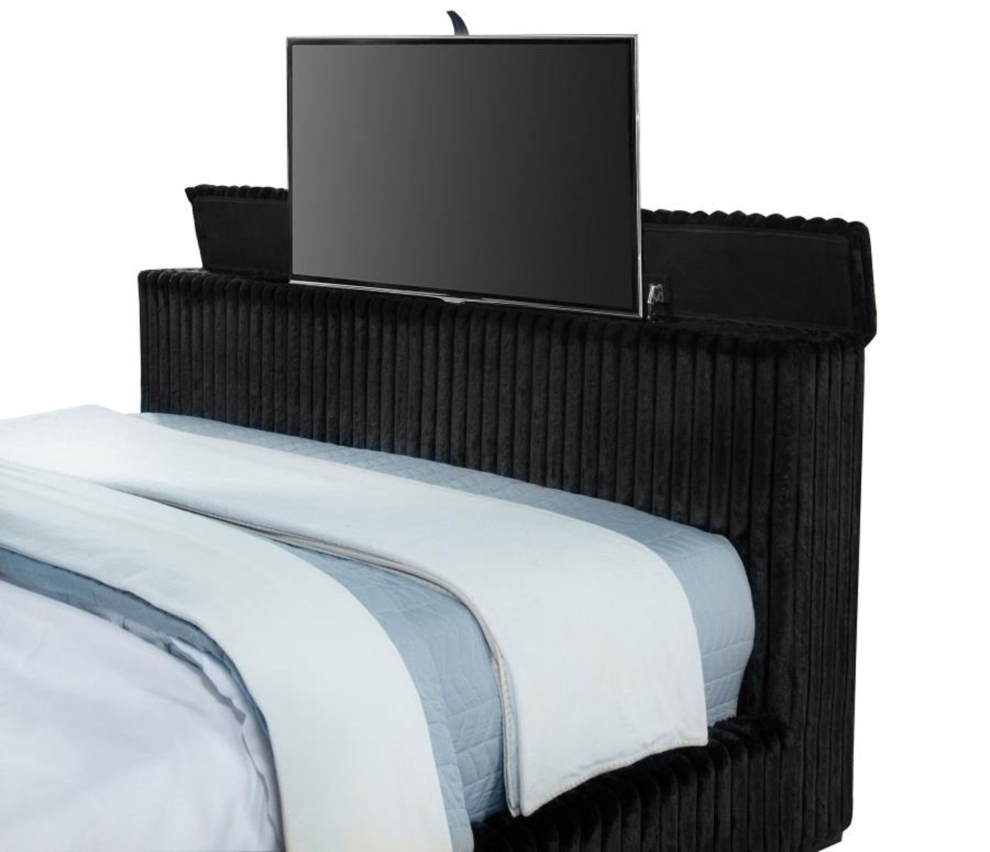 Centergrove - Upholstered Wingback TV Bed - Image 2