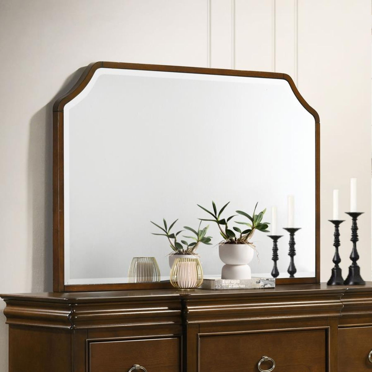 Garland - Dresser Mirror - Brown Cherry - Image 2