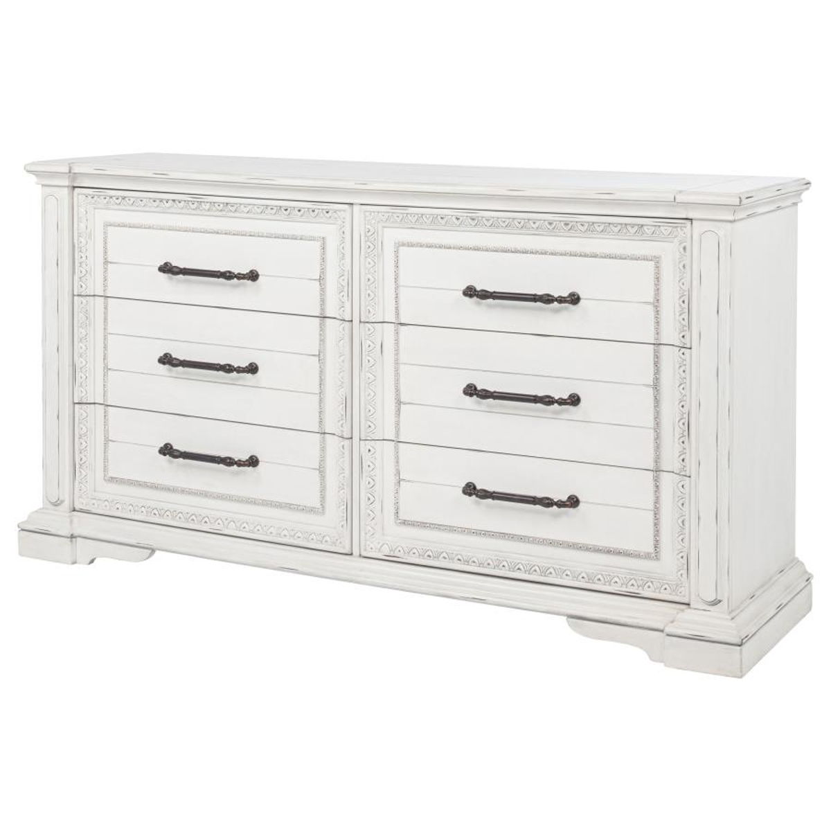 Mckinney - 6-Drawer Bedroom Dresser Cabinet - Image 3