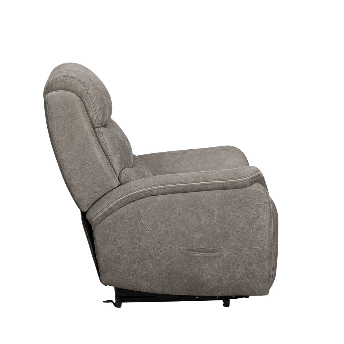 Kamari - Power Lift Recliner With Heat & Massage - Gray - Image 6