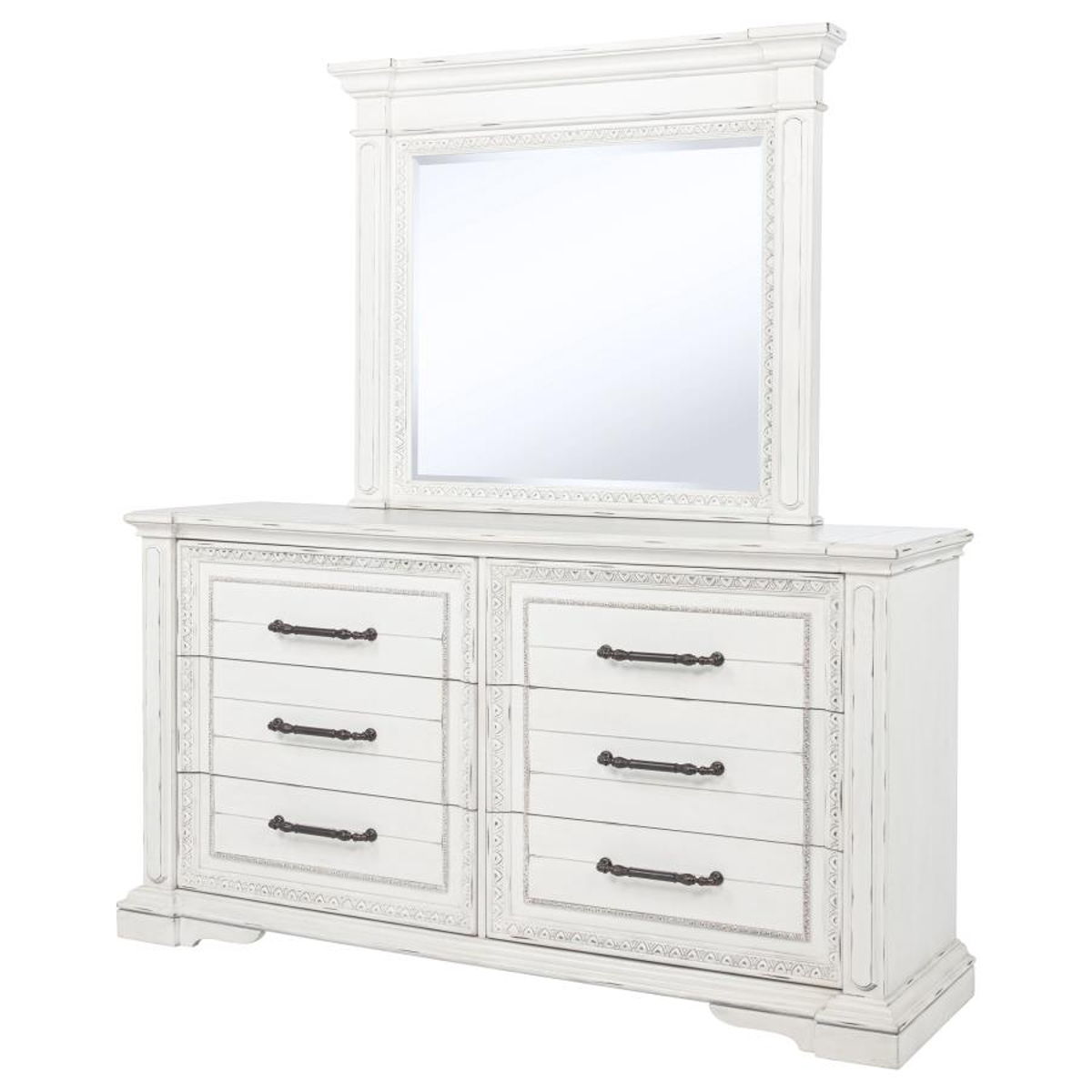 Mckinney - 6-Drawer Bedroom Dresser Cabinet - Image 11