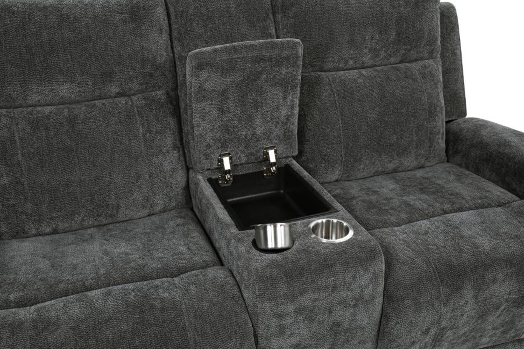 Kennett - Chenille Power Reclining Sofa Set - Image 4