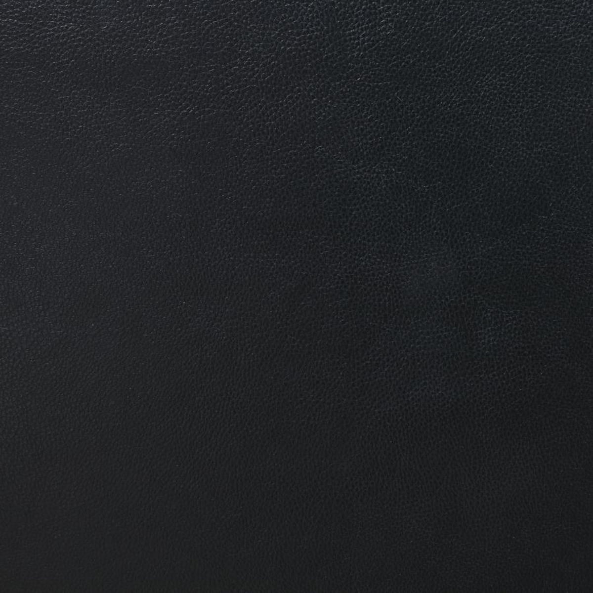 Hewitt - Leather Upholstered Dual Power Recliner Chair - Black - Image 2