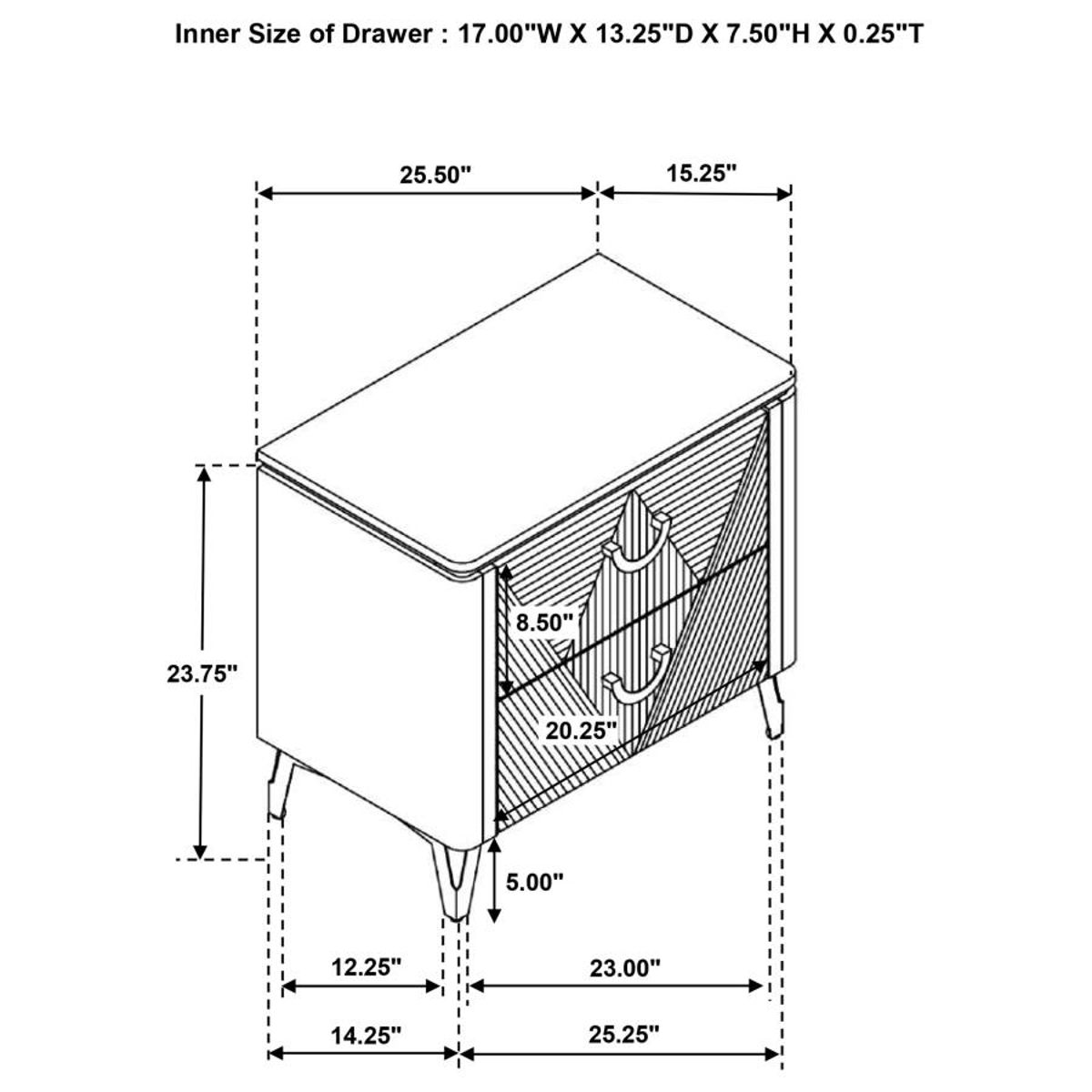 Cassia - LED Bedroom Set - Image 10