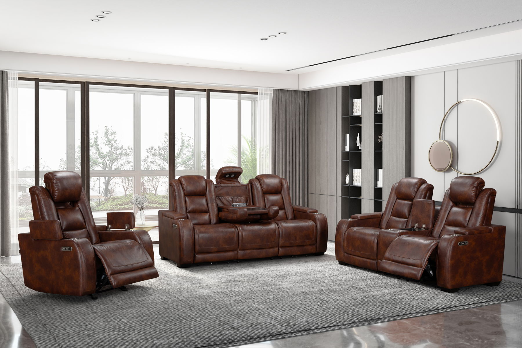 Chester - Reclining Sofa Set - Image 3
