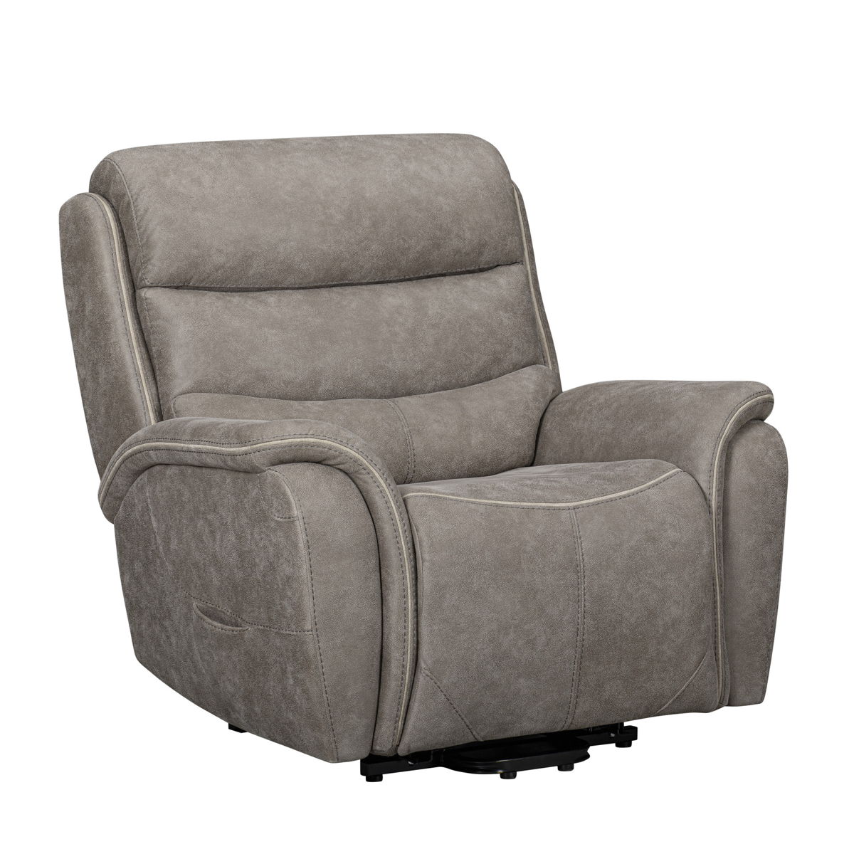 Kamari - Power Lift Recliner With Heat & Massage - Gray