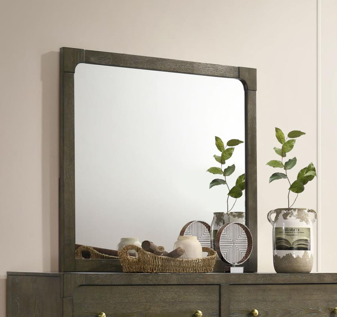 Gran Park - Dresser Mirror - Dark Cocoa - Image 6