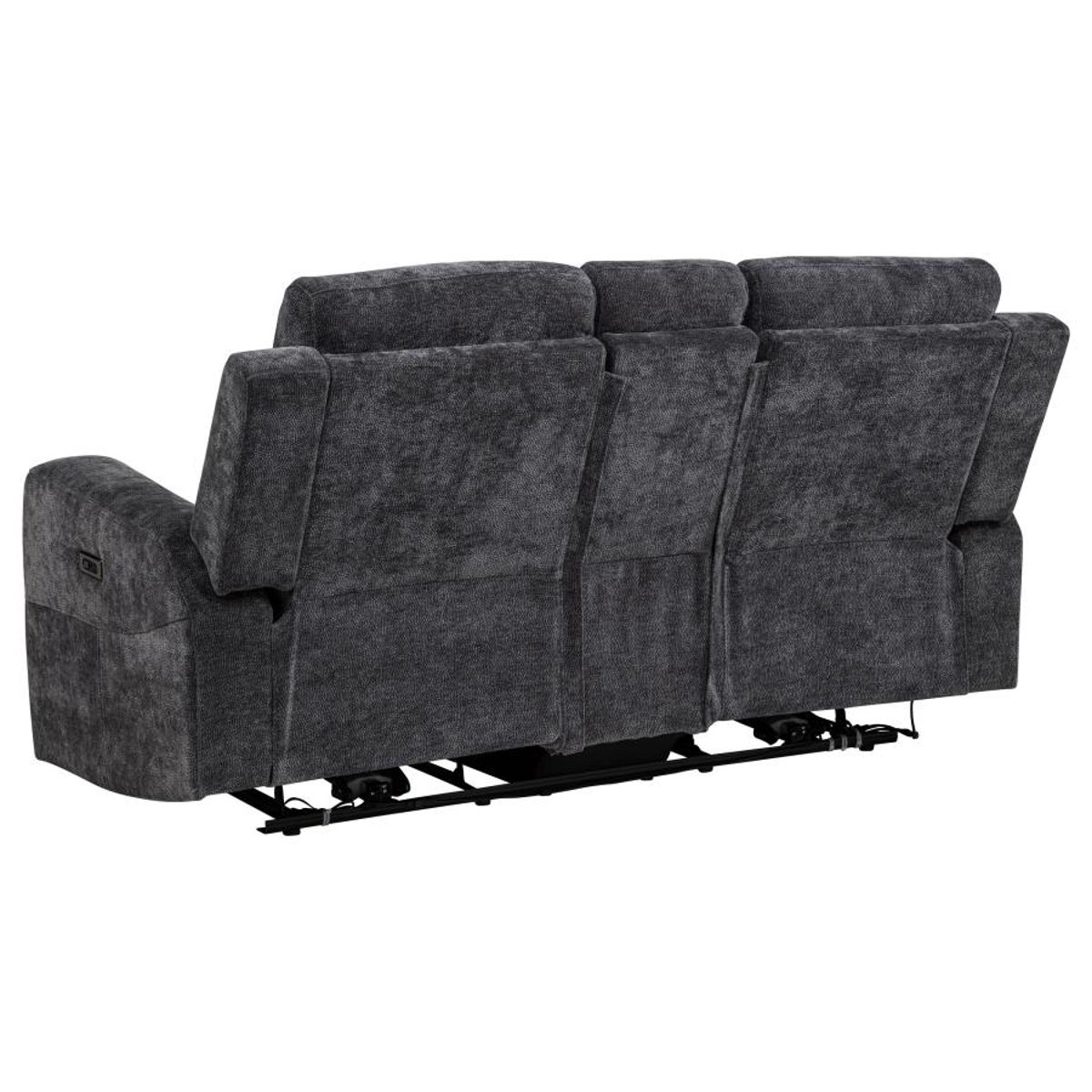 Kennett - Chenille Upholstered Power Reclining Loveseat - Image 4