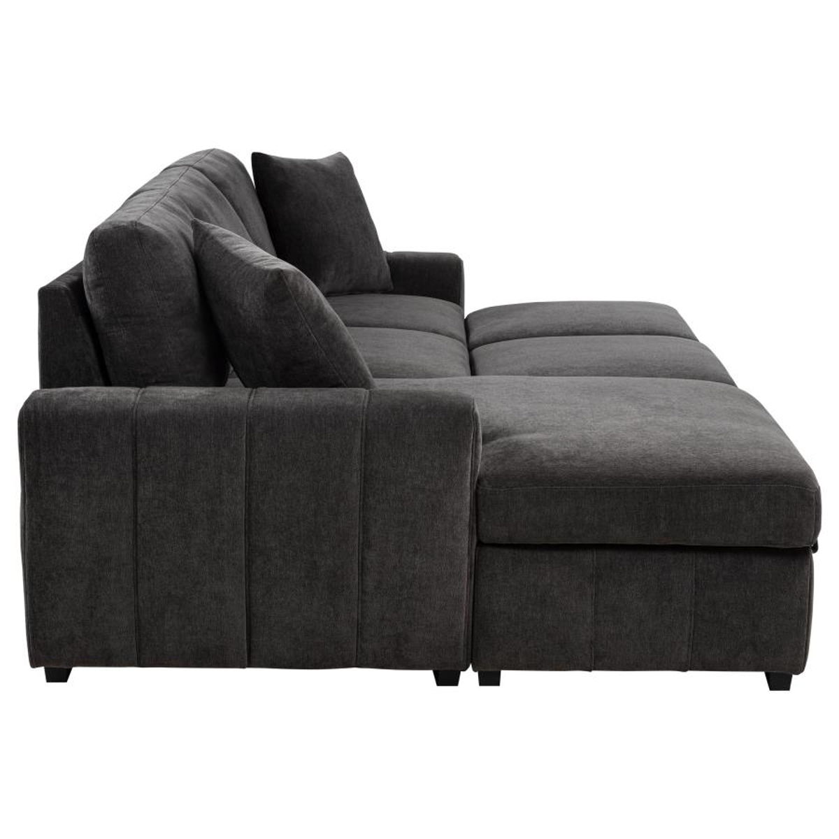 Pastrana - Upholstered Sleeper Sectional Sofa - Image 3