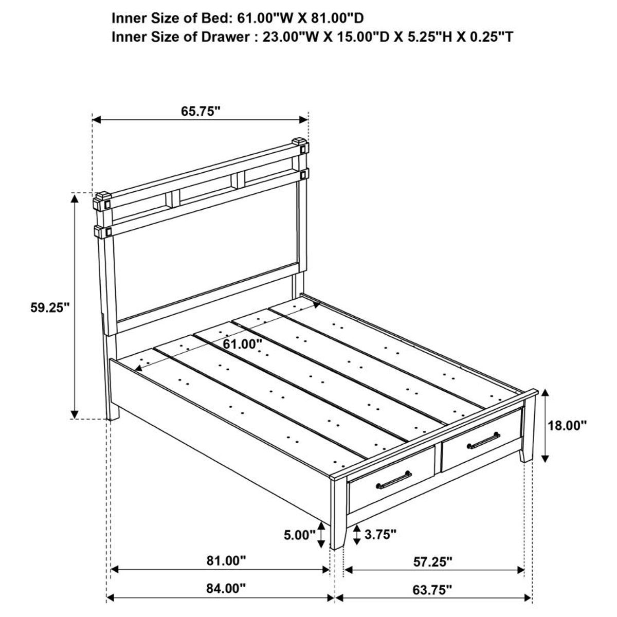 Hazlewood - Storage Bed - Image 10