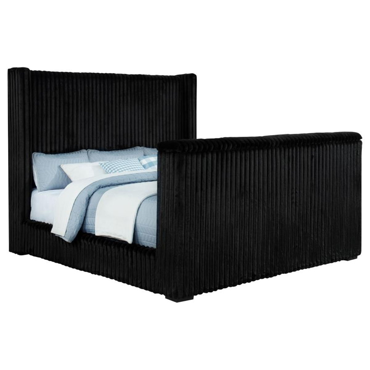 Centergrove - Upholstered Wingback TV Bed - Image 39