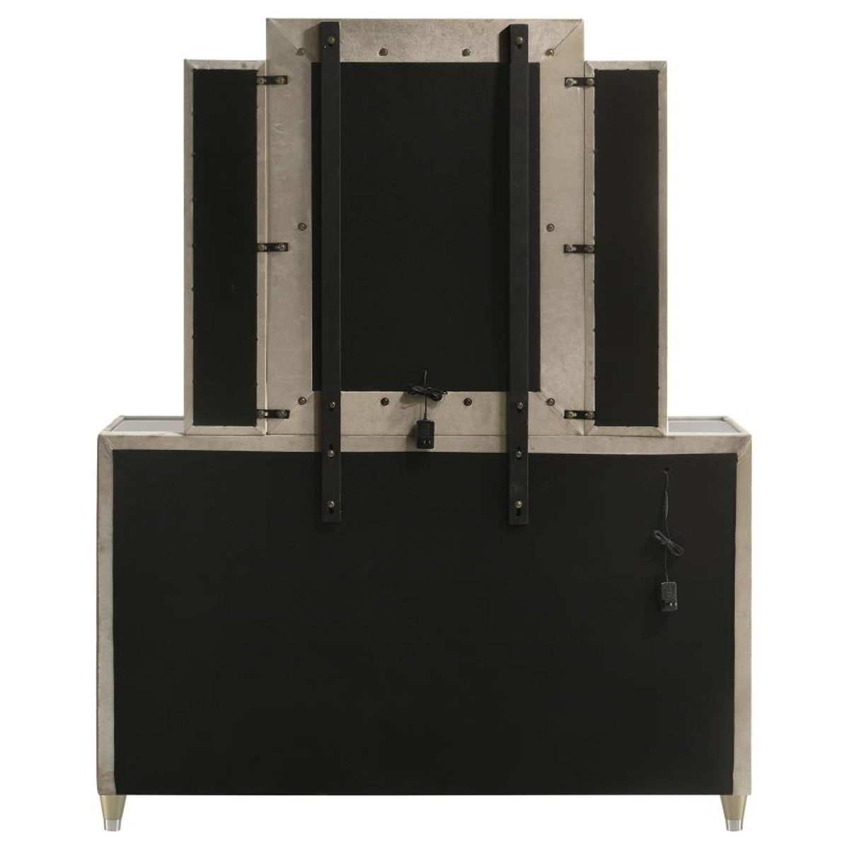 Lorient - 8-Drawer LED Bedroom Dresser Cabinet - Image 2