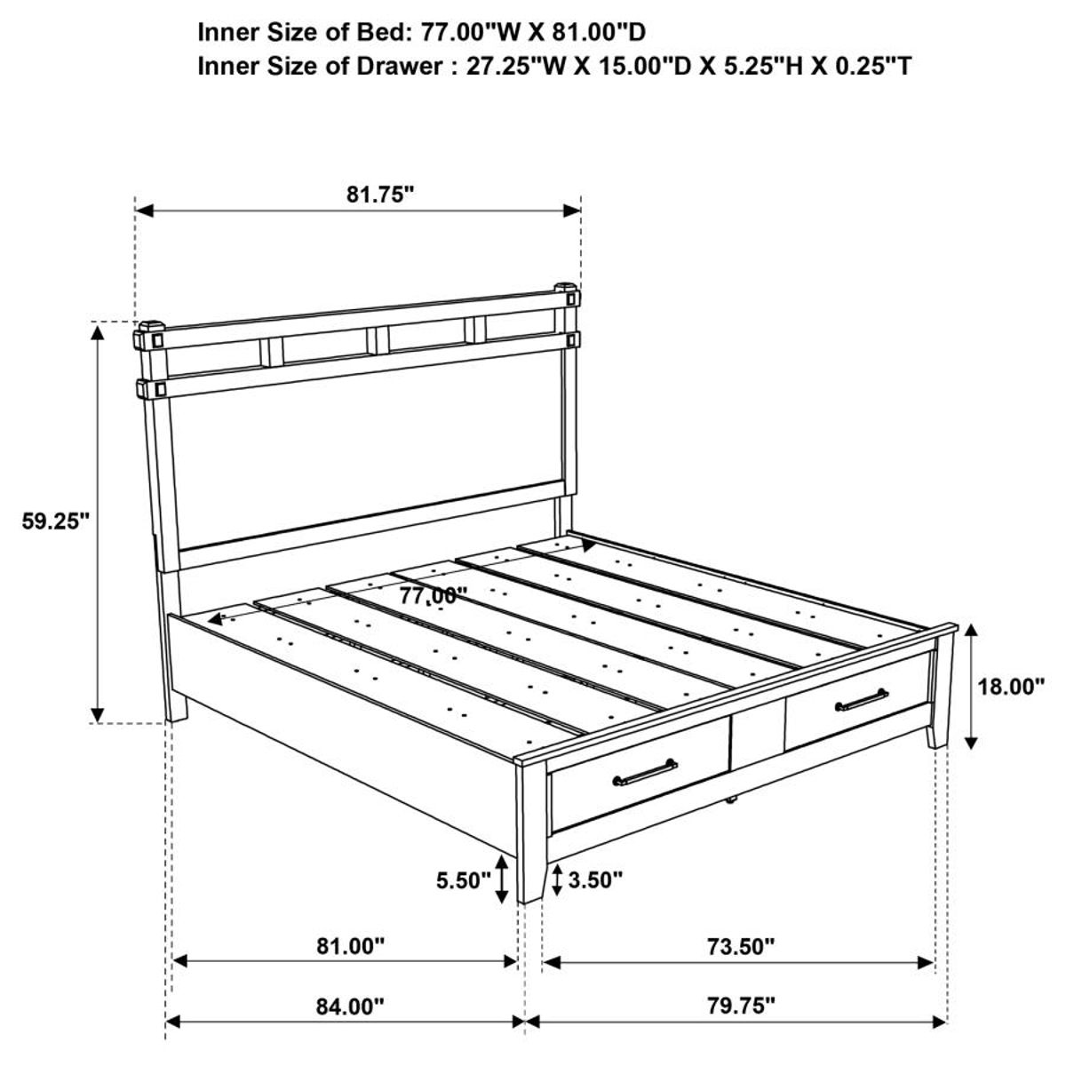 Hazlewood - Storage Bed - Image 9